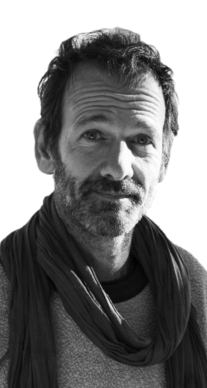 Florian Fabre dans son studio